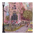 Blooming Streets 500 Piece Puzzle from Galison - Beautifully Illustrated Jigsaw Puzzle of a Local NYC Street, Fun & Challenging, Unique Gift Idea