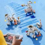 Ruko 18011 Smart Robot Dog, Interactive Puppy with 30 LED Expressions, 20 Actions & 50 Programmable Commands, Voice & Touch Control, Toy for Kids Age 3+