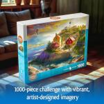 Wonder Forge Goat Hill Lighthouse 1000 Piece Jigsaw Puzzle for Adults | Unique, Perfectly-Fitting Pieces | Fun, Vibrant Imagery | Amazon Exclusive