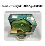 Infistaky Dinosaur Toys Shoulder Bag with Rolling Wheels & Launch Tracks & Educational Storage Box, 3-in-1 Jurassic Toy Set for Kids 3+, Playset Gift for Toddler Boys & Girls（Tyrannosaurus rex）