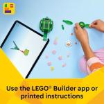 LEGO Creator 3 in 1 Turtle with a Water Lily Flower Building Toy for Girls & Boys - Kids Build a Chameleon, Frog, or Turtle Toy Figure - Gift Idea for Animal Lovers, Ages 7+ - 31377
