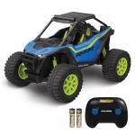 Motor Dayz Polaris RZR Remote Control UTV – 1:14 Scale 2WD RC Car, Officially Licensed Polaris RZR, Full-Function 2.4GHz Radio Control, USB Rechargeable, Ready to Run, Blue