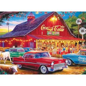300 Piece Jigsaw Puzzle for Adults – Night Car Life - Challenging Puzzle Game, Unique Artwork, Gift for Birthday, Home Decor, Fun for Family Entertainment(20.5" x 15")