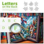 Magical Storybook Jigsaw Puzzles 1000 Pieces Fantasy World Landscape Puzzles for Adults 1000 Pieces with Letters on Back Hard Colorful Impossible Difficult Challenging Family Puzzle (27.5"X19.6")