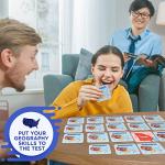 Matchello Memory Matching Game - Learn Geography for Kids – 50 States Matching Game – Educational and Fun State Cards for Kids and Grownups – Colorful Cards – Ages 7 and Up