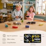 OSIMILY MINI RC Car,APP Controlled 1:64 Scale Alloy Off Road MINI RC Truck | Remote Control Car Speed/Steering Adjustable | 2.4Ghz Monster Truck Toys | Birthdays Gift for Boys Girls & Adults