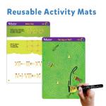 Skillmatics Educational Game - Brain Games, Reusable Activity Mats with Dry-Erase Marker, Gifts, Travel Toy for Kids Ages 6, 7, 8, 9 and Up