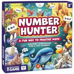 Number Hunter Math Board Game – Addition & Subtraction Adventure for Kids Ages 4-8 – Fun Educational STEM Game for Kindergarten, 1st-3rd Grade, Homeschool & Family Game Night