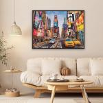 Jigsaw Puzzle - 1000 Piece Jigsaw Puzzles for Adults, Family Game - New York City - 27 x 20 Inches - Challenging Family Activity Perfect for Game Nights, Ideal for Her Him