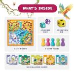 Number Hunter Math Board Game – Addition & Subtraction Adventure for Kids Ages 4-8 – Fun Educational STEM Game for Kindergarten, 1st-3rd Grade, Homeschool & Family Game Night