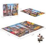 Jigsaw Puzzle - 1000 Piece Jigsaw Puzzles for Adults, Family Game - New York City - 27 x 20 Inches - Challenging Family Activity Perfect for Game Nights, Ideal for Her Him