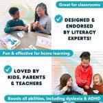 Popped! Reading Game - Learn Reading Skills in Weeks - Exciting Phonics Game for Kids Ages 4-9 - CVC Educational Game Must Haves for Preschool, Kindergarten, 1st - 3rd Grade