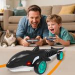 VOOU Remote Control Shark, RC Car Toys can Bend, Turn & Slide Like a Mutant Machine, Birthday for Kids 3 4 5 6 7 8 9 10 11 12 Year Old Boys Girls