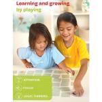 CUBIDI® Memory Matching Game | Educational Toys for 4+ Year Olds | Card Games for Toddler Activities | Montessori Toys for 4+ Year Olds | Pair Games for Kids as Preschool Learning Activities