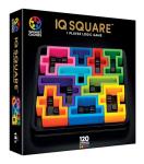 SmartGames IQ Deluxe: Square - The New IQ Series for Ages 14 - Adult with 120 Challenges Featuring a Larger Display and Travel Case