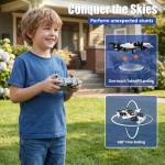 SUPAICAR 2-in-1 RC Airplane & Drift Car – Remote Control Drone Glider with One-Key Takeoff, 360° Flips, Orbit & Headless Mode – Durable EPP Foam, 2 Batteries (30+ Mins Play) – Great Gift for Kids & Beginners