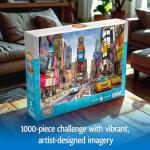 Wonder Forge Times Square New York 1000 Piece Jigsaw Puzzle for Adults | Unique, Perfectly-Fitting Pieces | Fun, Vibrant Imagery | Amazon Exclusive