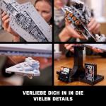 Lego Star Wars Star Destroyer & TIE Interceptor - Lego Star Destroyer Executor with Lego Tie Fighter Polybag, Super Star Destroyer Lego Set (75356 & 30685)