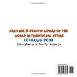 Heritage & Beauty: Women of The World in Traditional Attire Coloring Book: Educational & Fun for Ages 5+