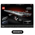 Lego Star Wars Star Destroyer & TIE Interceptor - Lego Star Destroyer Executor with Lego Tie Fighter Polybag, Super Star Destroyer Lego Set (75356 & 30685)