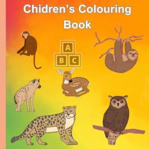 Chidren’s Colouring Book: Educational Colouring Book with Animals and Alphabets for Childern between 3 and 5