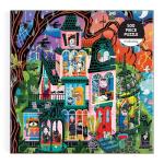 Mudpuppy Monster Mansion – 500 Piece Family Jigsaw Puzzle Featuring Bold and Spooky Illustrations of A Haunted Mansion Filled with Goblins Ghouls and Monsters (Amazon Exclusive)