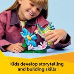 LEGO Creator 3 in1 Wild Animals: Colorful Hummingbird Building Toy for Girls, Boys, & Kids, Ages 8+ - Build a Bird, Butterfly, or Tropical Fish - Gift Idea for Birthdays - 31384