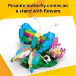LEGO Creator 3 in1 Wild Animals: Colorful Hummingbird Building Toy for Girls, Boys, & Kids, Ages 8+ - Build a Bird, Butterfly, or Tropical Fish - Gift Idea for Birthdays - 31384