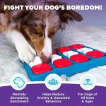 Outward Hound by Nina Ottosson Dog Brick – Interactive Treat Puzzle Enrichment Toy, Level 2 Intermediate