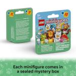 LEGO Minifigures Animal Series 28 6 Pack - Kids Toys in Sealed Mystery Boxes - Animal Themed Figures to Collect - Birthday Party Favors & Gift Idea for Boys & Girls, Ages 5+ - 66813