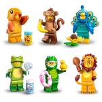 LEGO Minifigures Animal Series 28 6 Pack - Kids Toys in Sealed Mystery Boxes - Animal Themed Figures to Collect - Birthday Party Favors & Gift Idea for Boys & Girls, Ages 5+ - 66813
