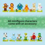 LEGO Minifigures Animal Series 28 6 Pack - Kids Toys in Sealed Mystery Boxes - Animal Themed Figures to Collect - Birthday Party Favors & Gift Idea for Boys & Girls, Ages 5+ - 66813