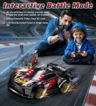 GIAYERN Interactive Battle RC Car Toy Set - Innovative Ejection Launcher with Dual Remotes, 2.4G Sensor Chase Game, Parent-Child Interactive Toy Car, for Boys & Girls Ages 6+