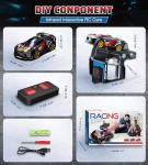 GIAYERN Interactive Battle RC Car Toy Set - Innovative Ejection Launcher with Dual Remotes, 2.4G Sensor Chase Game, Parent-Child Interactive Toy Car, for Boys & Girls Ages 6+