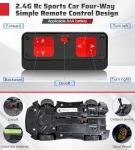 GIAYERN Interactive Battle RC Car Toy Set - Innovative Ejection Launcher with Dual Remotes, 2.4G Sensor Chase Game, Parent-Child Interactive Toy Car, for Boys & Girls Ages 6+