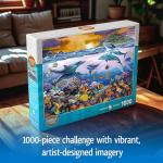 Wonder Forge Underwater Frolic 1000 Piece Jigsaw Puzzle for Adults | Unique, Perfectly-Fitting Pieces | Fun, Vibrant Imagery | Amazon Exclusive