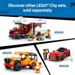 LEGO City Off-Road 4x4 Mountain Truck Toy - Building Toy Set for Kids, Boys and Girls, Ages 6+ - Fun Gift Idea for Birthdays and Holidays - with Adventurer Minifigure and Accessories - 60447