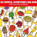 QUOKKA Memory Games for Kids Ages 4–8 – Fun Family Game with Cute Characters, Perfect for Travel, Playdates, Family Time – Educational & Engaging Playing Cards for Kids, Easy to Learn, Fast to Play