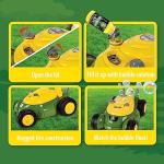 John Deere Bubble Lawn Mower for Toddlers, Bubble Blowing Machines, Indoor and Outdoor Gardening Toy, Birthday, Party Favor for Preschool Girls and Boys, No Batteries Required, 2+