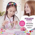 Pretty Me Headband Making Kit for Girls - Arts & Crafts Gift - Make Your Own Fashion Headbands for Kids - DIY Hair Accessories Set - Gift for Ages 5-12 Year Old Girl - Little Kids Art & Craft Gifts