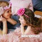 Pretty Me Headband Making Kit for Girls - Arts & Crafts Gift - Make Your Own Fashion Headbands for Kids - DIY Hair Accessories Set - Gift for Ages 5-12 Year Old Girl - Little Kids Art & Craft Gifts