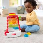 Fisher-Price Baby & Toddler Toy Drop Through Rock-a-Stack, Coin Drop Activity for Developmental Play Infants Ages 9+ Months