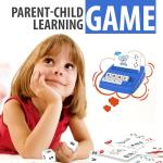 Yolscue Montessori Matching Letter Games,Educational Toys for 3-8 Year Olds Boys Girls,Alphabet Learning Toys for Kids Ages 3-8 Years,Birthday Party Gifts for 3-8 Year Olds Boys Girls(Navy Blue)