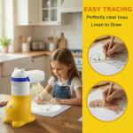 Yoturetoys AI Drawing Projector for Kids, Smart Art Tracing Machine to Inspire Creativity with Voice Learning & Photo-to-Sketch, STEM Educational Toy, Christmas Birthday Gift for Boys Girls Ages 4+