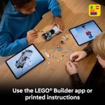 LEGO Speed Champions Time Machine from Back to The Future Building Toy for Kids - Pretend Play & Display Car Toy W/2 Build Modes for Boys & Girls, Ages 9+ - Gift Ideas for Birthdays & Fans - 77256