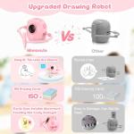 Wonovate Smart Drawing Robot for Kids - Draw Art Sketcher Kid Toys for 3-12 Years Old Gifts - Tracing Educational Robots Toy for Girls Boys Gift - Christmas Magic Painting Sketch Machine