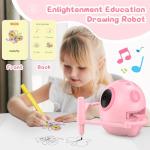 Wonovate Smart Drawing Robot for Kids - Draw Art Sketcher Kid Toys for 3-12 Years Old Gifts - Tracing Educational Robots Toy for Girls Boys Gift - Christmas Magic Painting Sketch Machine