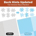 BenBen Puzzles for Adults 1000 Pieces, Dogs' Dinner Party, Dog Jigsaw Puzzle with Letters on Back, Funny Animal Puzzle, Challenging Puzzles for Family Game Night, Home Décor