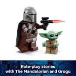 LEGO Star Wars The Mandalorian & Grogu’s Speeder Bike Building Toy for Boys & Girls - Pretend Play Space Vehicle W/2 Star Wars Character Figures for Kids, Ages 6+ - Gift Idea for Birthdays - 75436