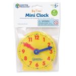 Learning Resources Big Time Mini Clock, Teaching Clock, Classroom Accessories, Ages 5and UP